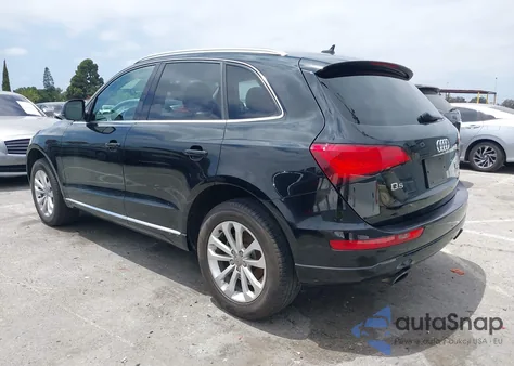 2013 Audi Q5 2.0T Premium from USA, damaged, VIN WA1LFAFP2DA090154